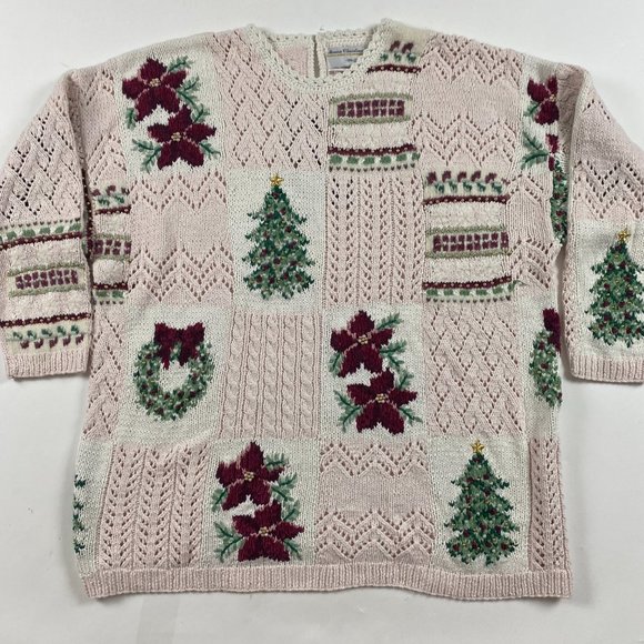 Marisa Christina Sweaters - Vintage Marissa Christina II 1995 The Christmas Collection Sweater Women's 3X